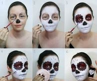 DIY Sugar Skull Makeup