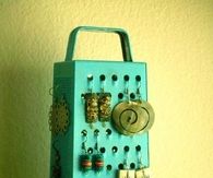 Cheesegrater Earring Holder