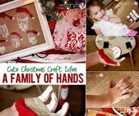 A family of santa hands
