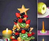 How to make a Fruit Christmas Tree