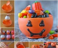 Pumpkin Chocolate Candy Cups