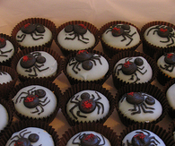 Spider cupcakes