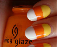 Candy Corn Nails
