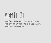 Admit it
