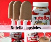 Nutella Popsicles