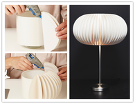 DIY Awesome Paper Plate Lamp
