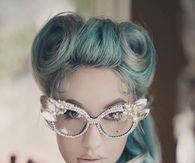Blue Halloween Hairstyle
