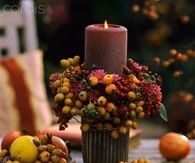 Beautiful Candle Centerpiece