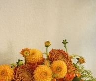 Beautiful Fall Flower Centerpiece