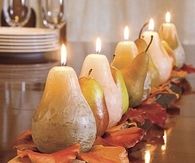 Pear Candle Centerpiece