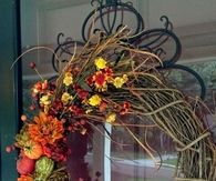 Beautiful Fall Grapevine Wreath