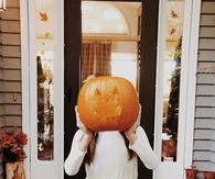 Jack O Lantern Girl