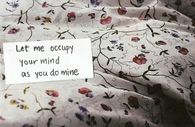 Let me occupy your your mind