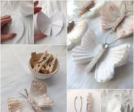 DIY Paper Plate Butterflies
