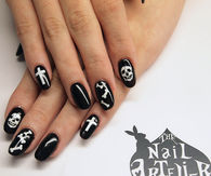 Skull and bones nails