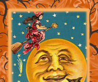 Vintage Halloween Greeting Card