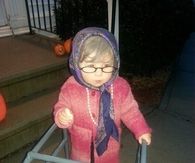 Old Lady Baby Costume
