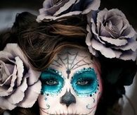 Sugar Skull Doll Face Makeup