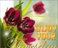 Enjoy your Thursday