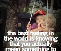 the best feeling in the world