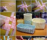 How To Make A Straw Basket