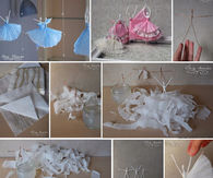 Paper Ballerina Craft Idea