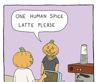 One human spice latte please