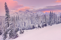 Winter in the mountains