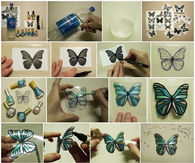 DIY Plastic Bottle Butterflies