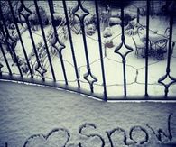 I love snow