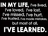 Ive learned