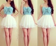 Maxi mini skirt dress