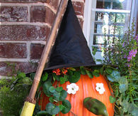 Cute Witch Pumpkins