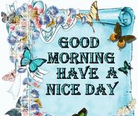 Good Morning Have a Nice Day