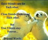 good friends