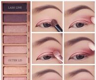 3 palette eye makeup
