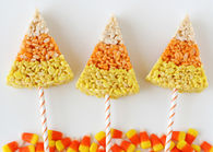 Candy Corn Rice Krispie Treats