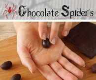 DIY Chocolate Spiders