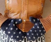DIY Sweater Mittens