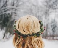 Holly hair crown