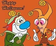 Halloween Ren and Stimpy
