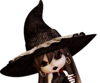 Cute Little Doll Witch
