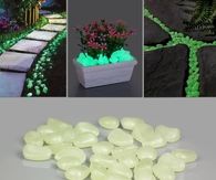 Glow in the dark pebbles