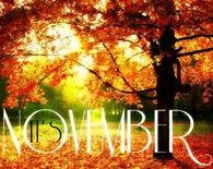 It's November