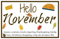 Hello November