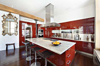 Glamorous Red & White Kitchen