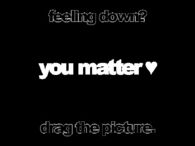 Feeling down, drag the picture