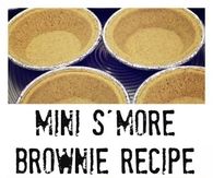 Mini Smores Brownies