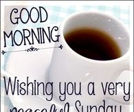 Good Morning Sunday