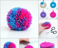 Yarn Pompom DIY